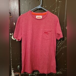 Superdry red t-shirt XL